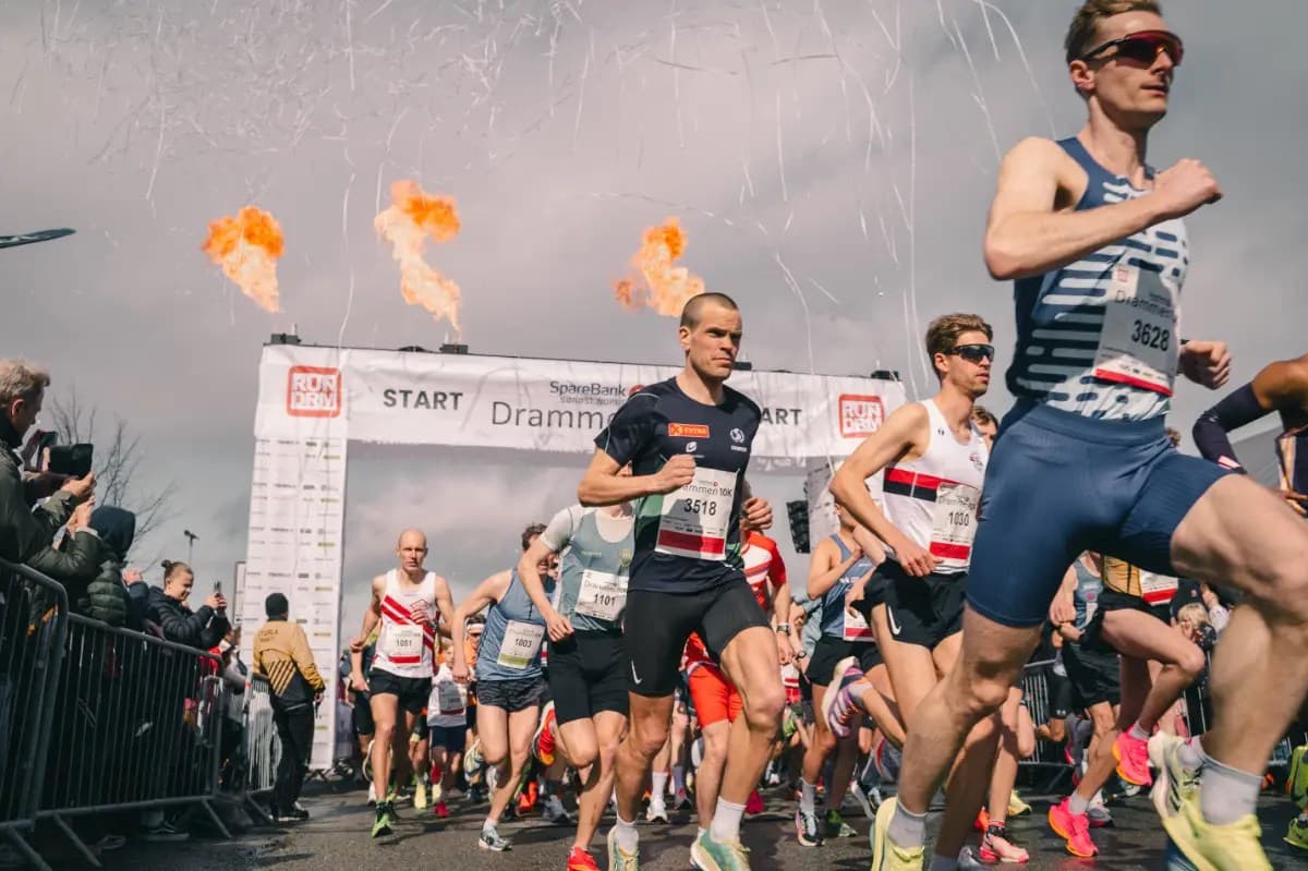 Drammen Halvmaraton race event