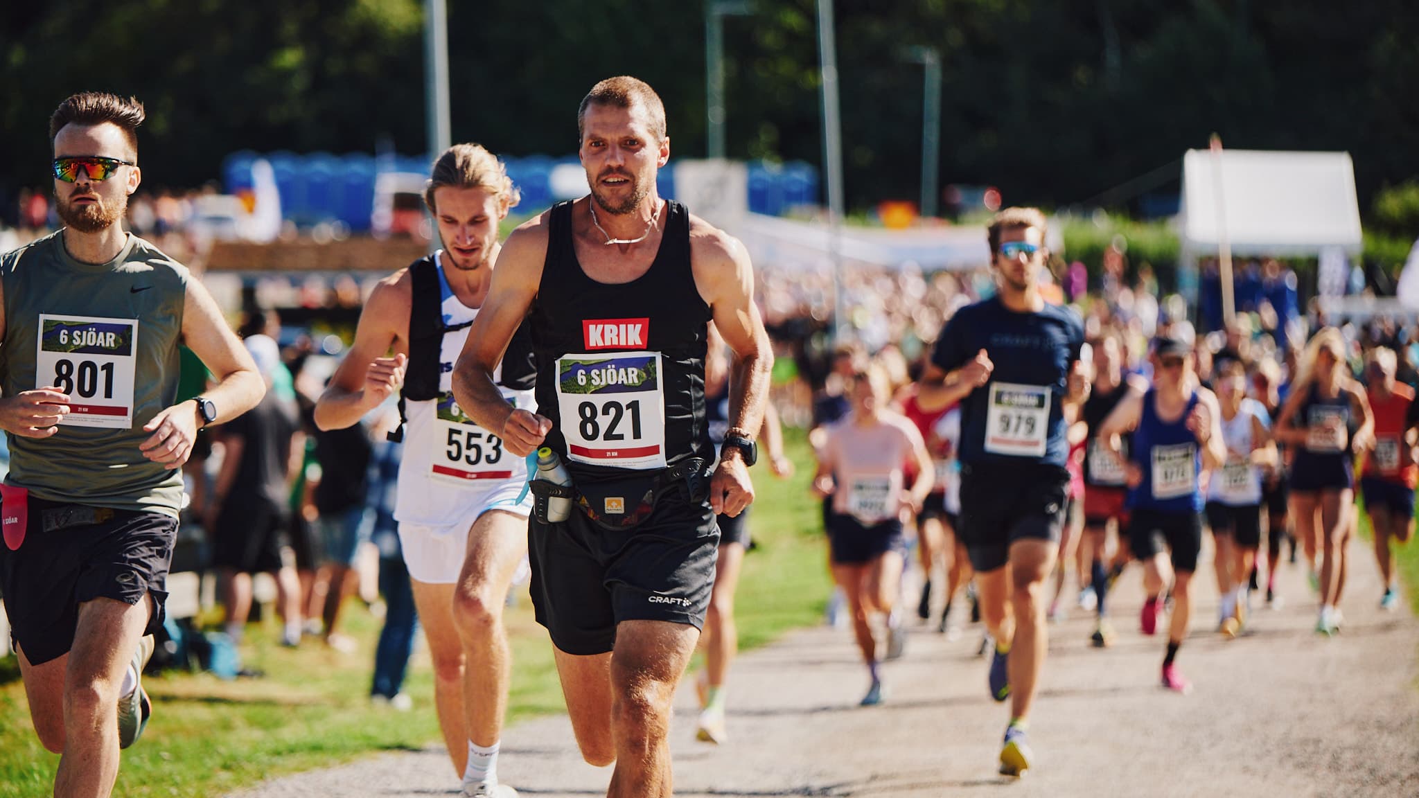 6 sjöar (6 Lakes) race event