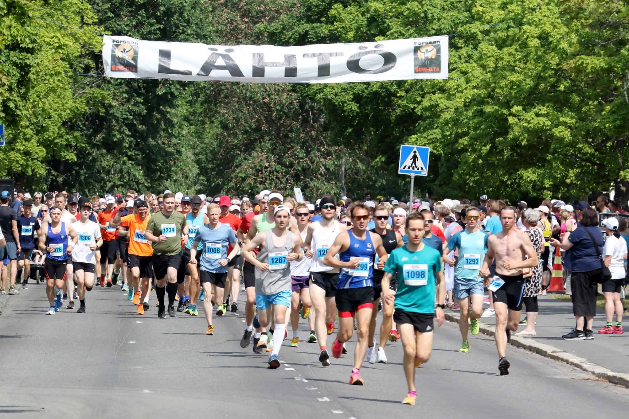 Forssa Summer Night Marathon race event