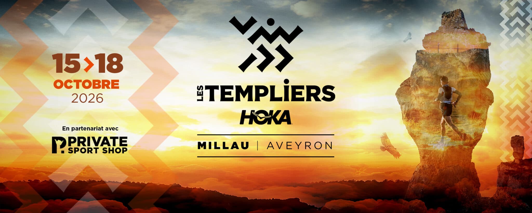 HOKA Trail des Templiers race event