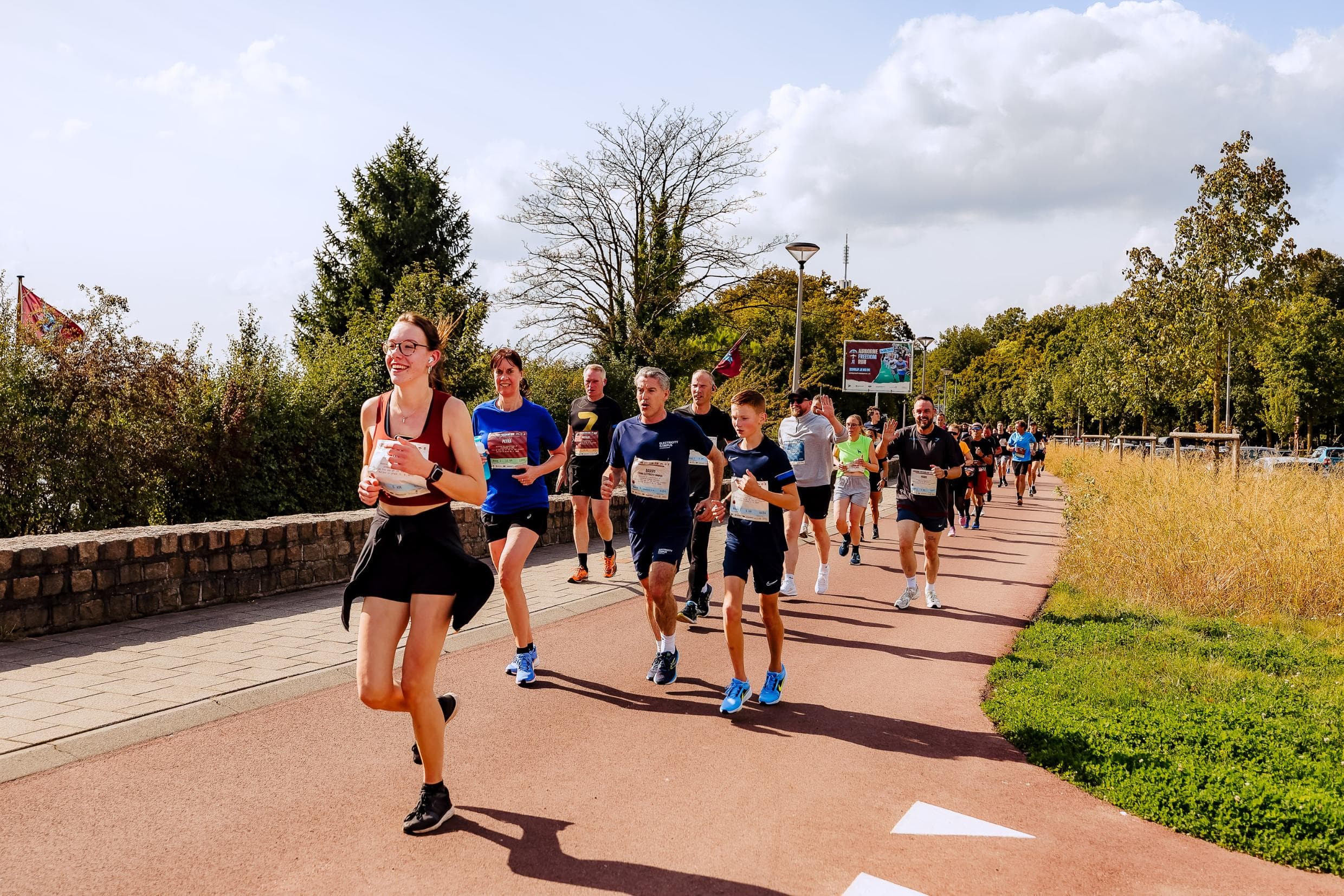 Airborne Freedom Run race event
