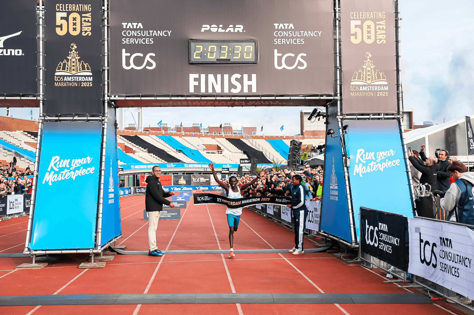 TCS Amsterdam Marathon race event