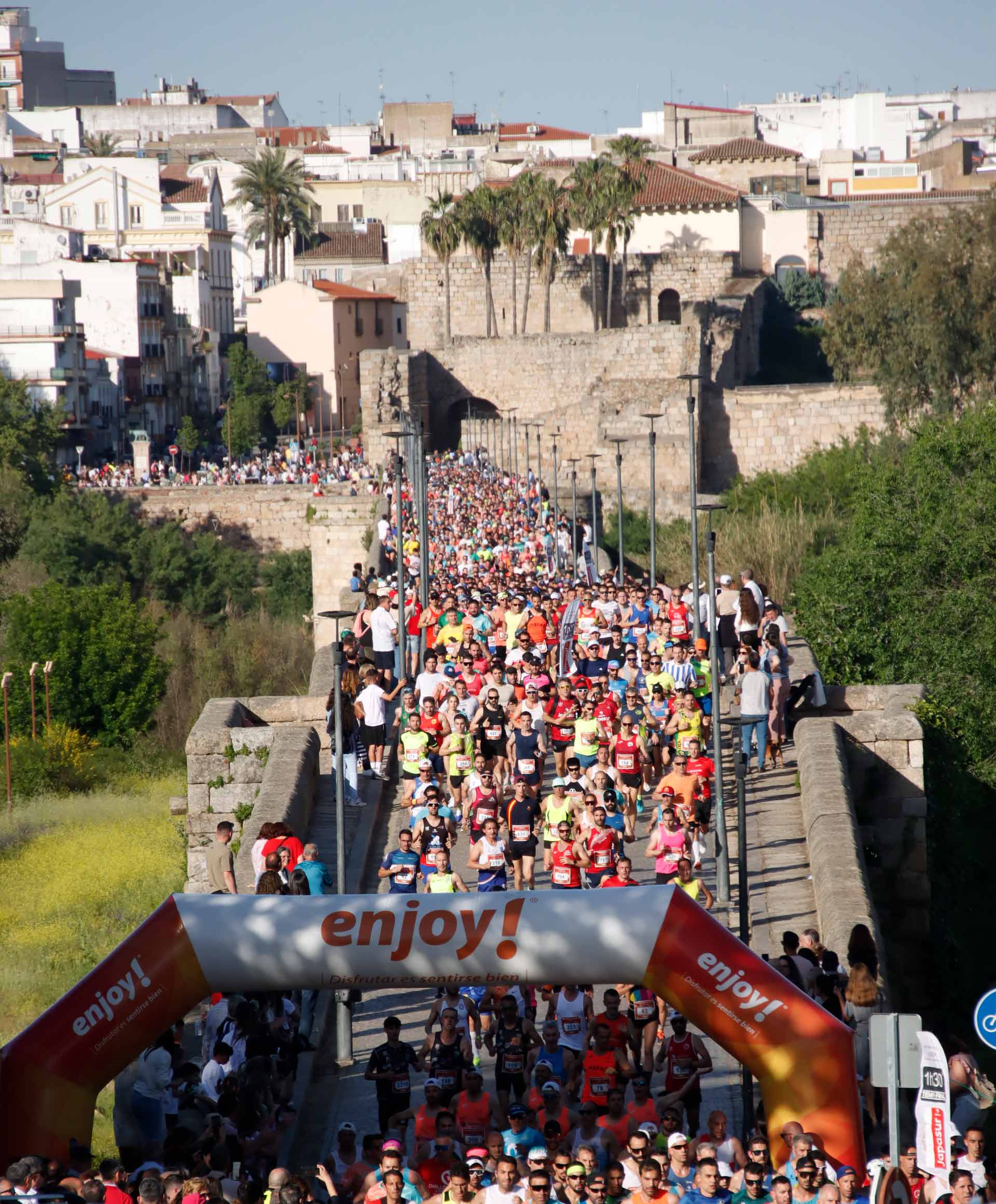 Media Maratón de Mérida race event