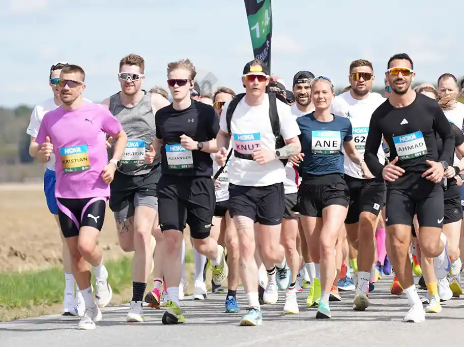 Grue Halvmaraton race event