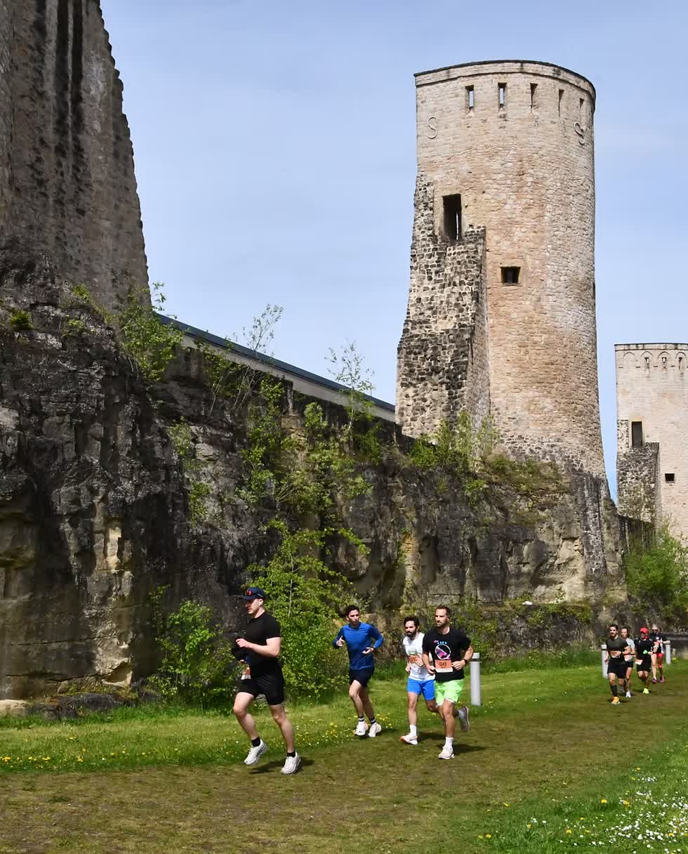 DKV Urban Trail Luxembourg race event
