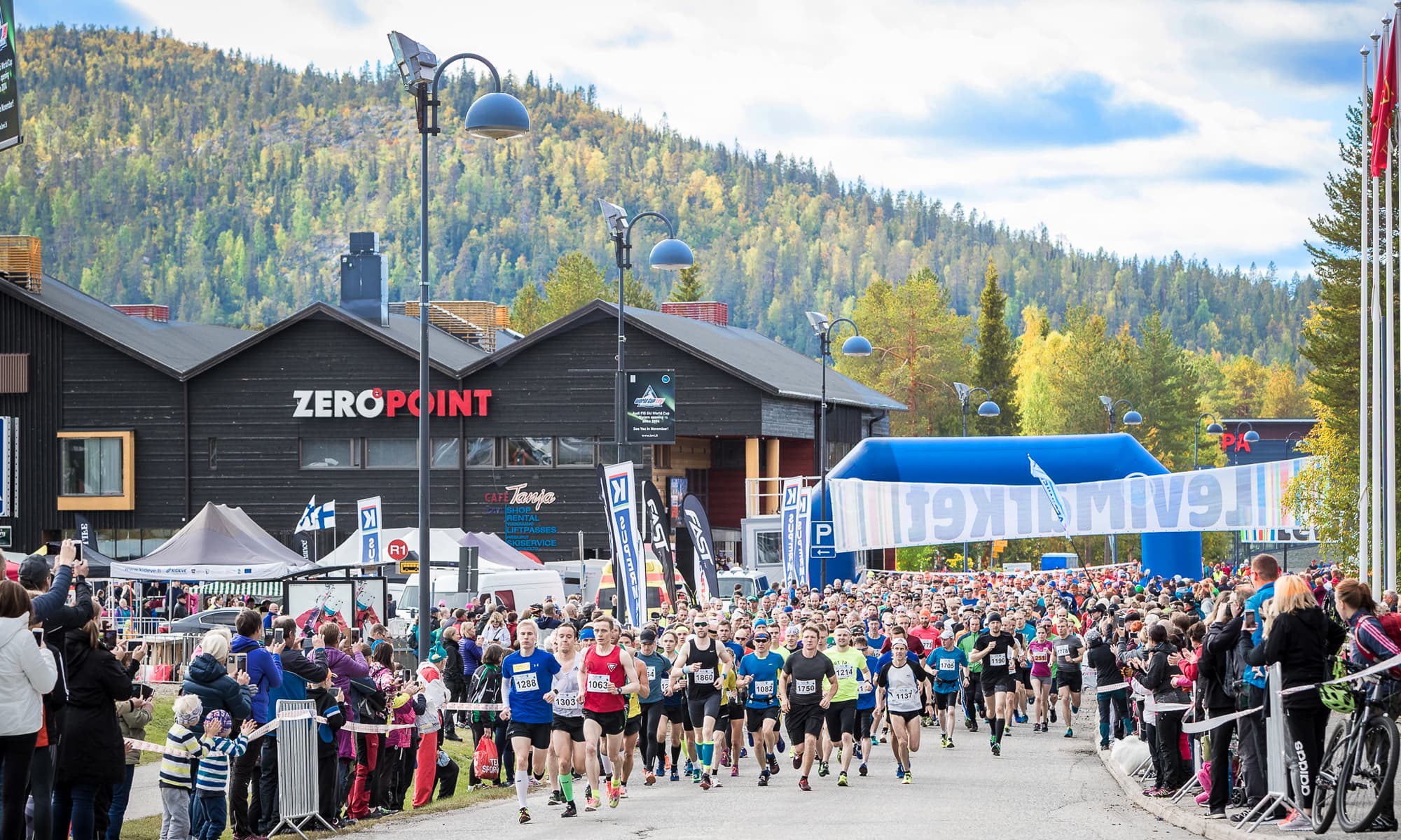 Ruskamaraton Lapland race event