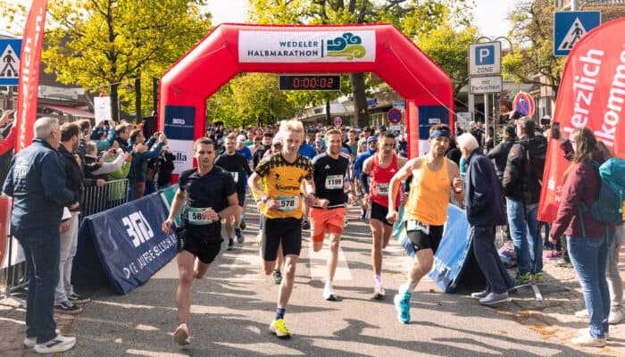 Wedeler Halbmarathon race event