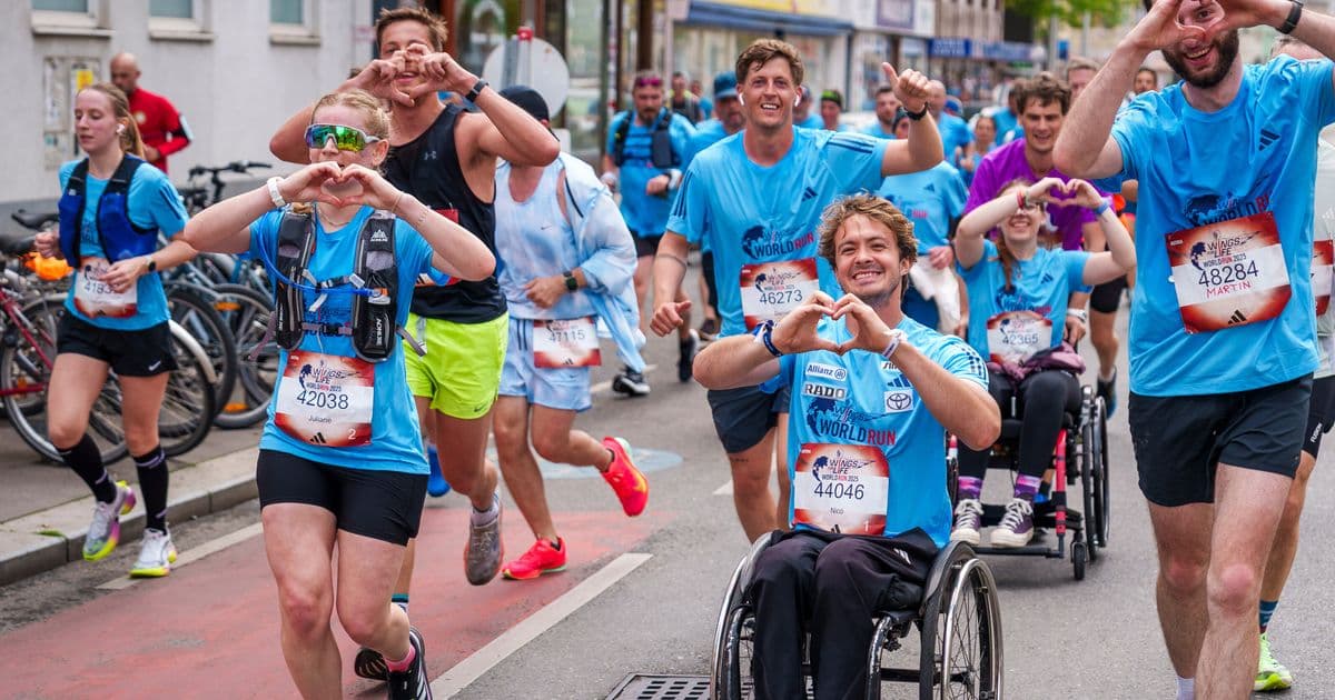 Wings for Life World Run - Mertert race event