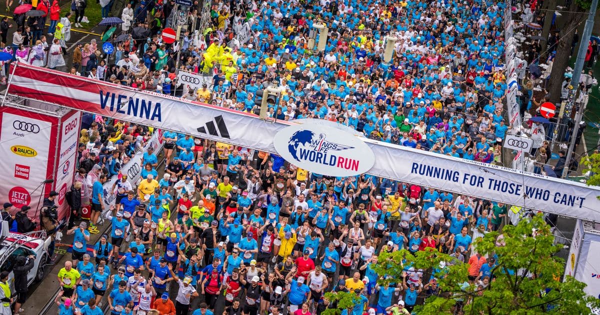 Wings for Life World Run Vienna race event