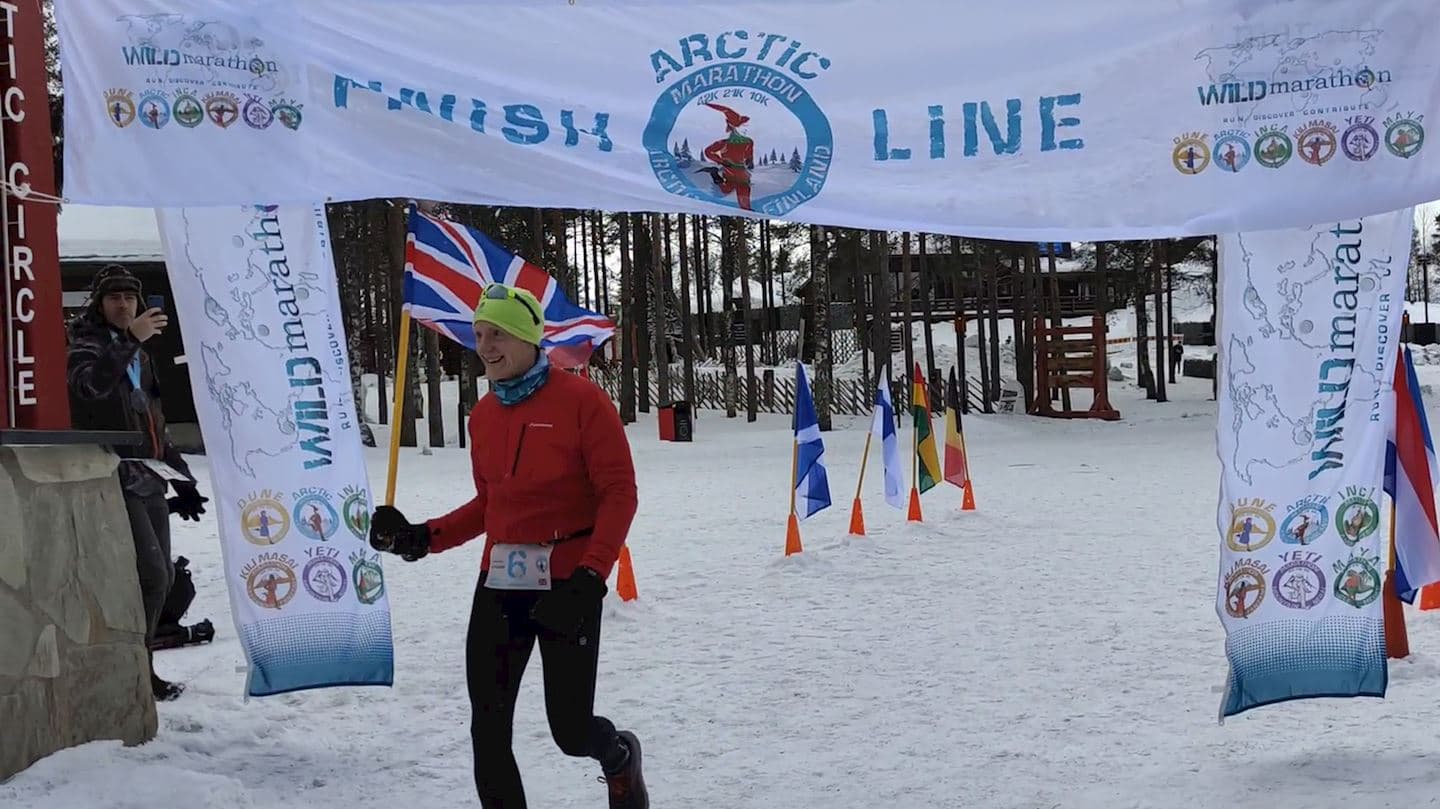 Arctic Marathon Finland race event