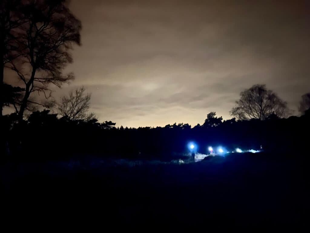 Petzl Night Trail race event